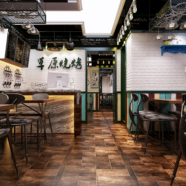 大庆烧烤店装修